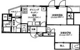 タバックラーデンの物件間取画像